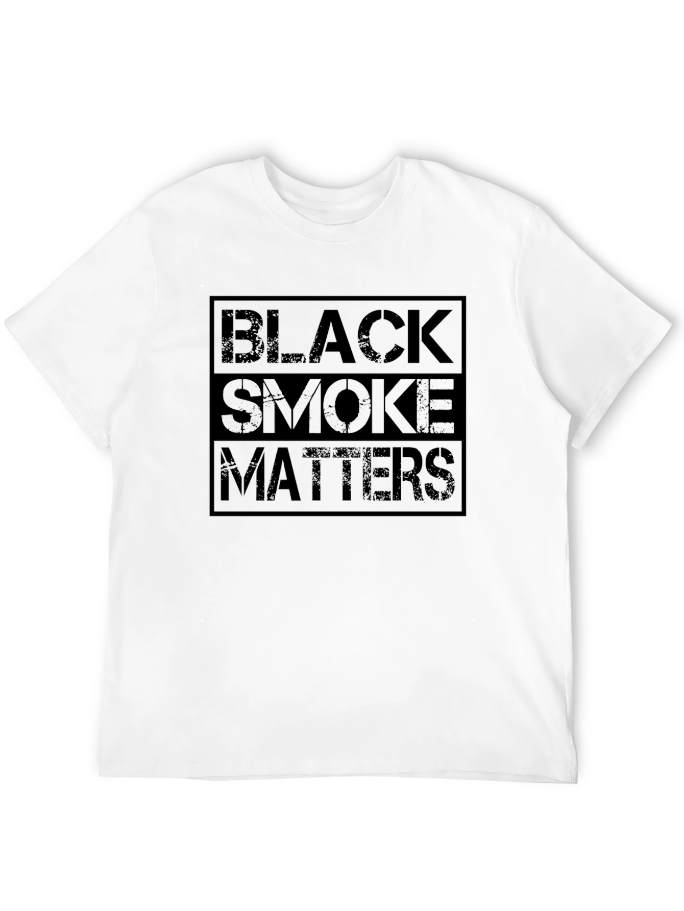 Black Smoke Matters Graphic Tee - Black