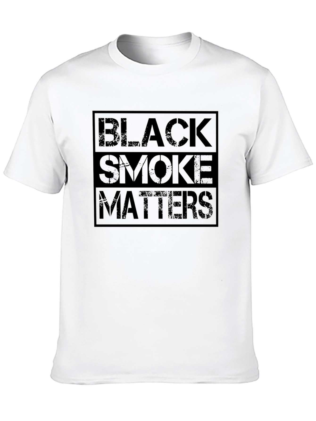 Black Smoke Matters Graphic Tee - Black
