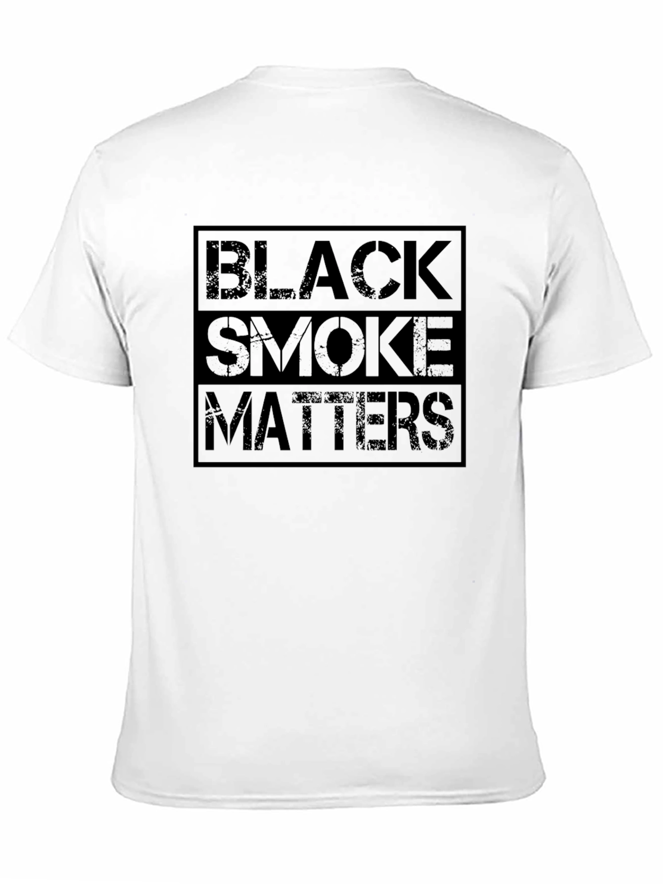 Black Smoke Matters Graphic Tee - Black