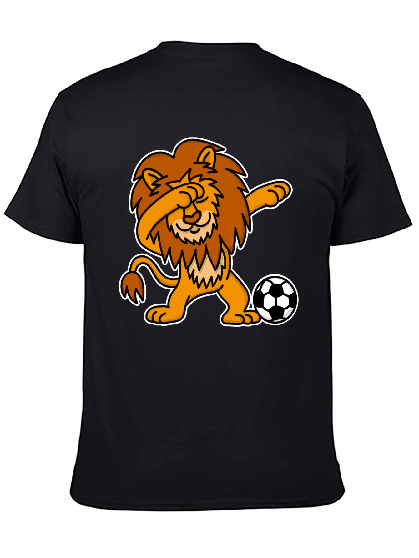 Dabbing Lion Soccer T-Shirt