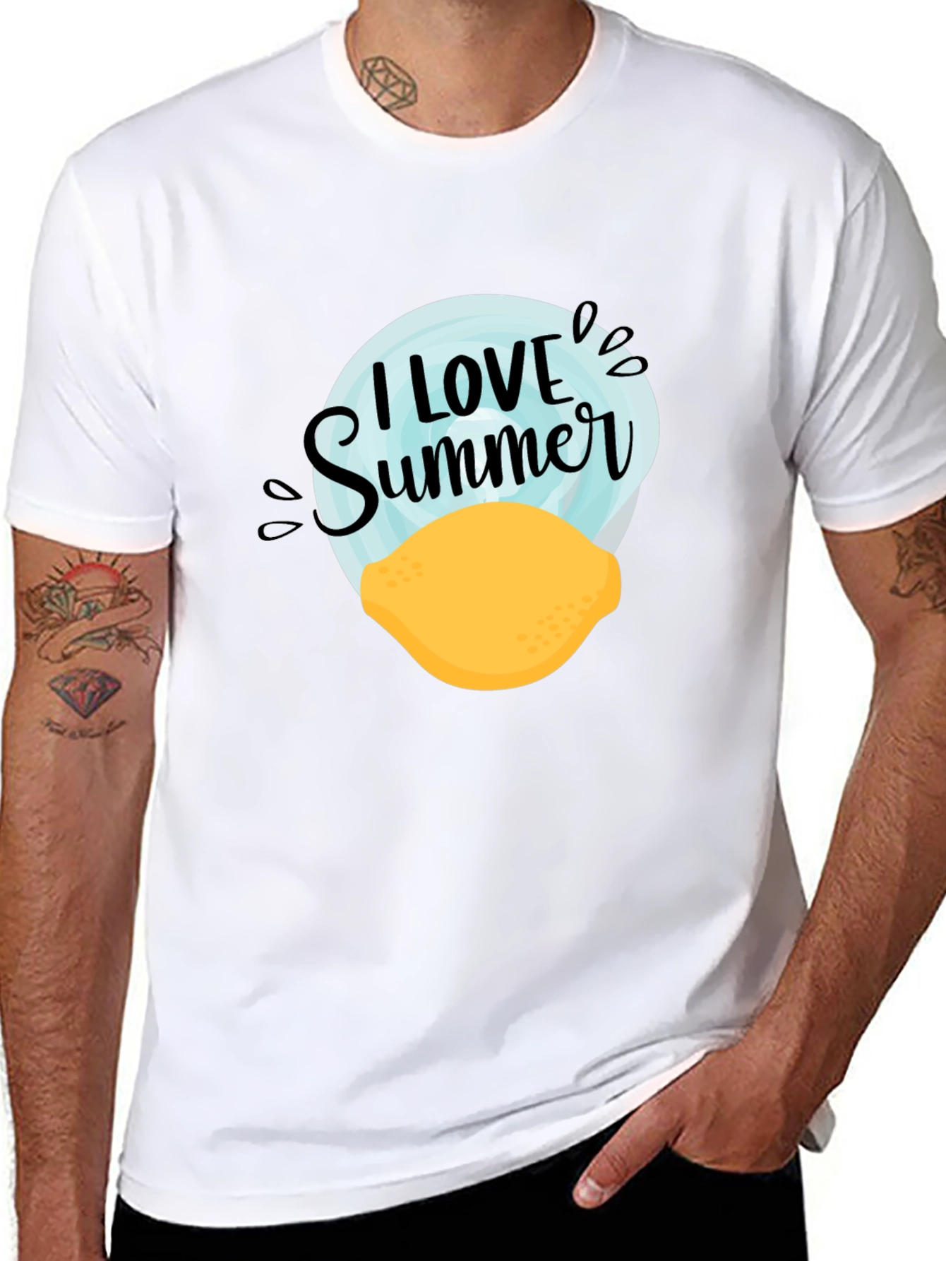 I Love Summer T-Shirt - Stylish Graphic Tee