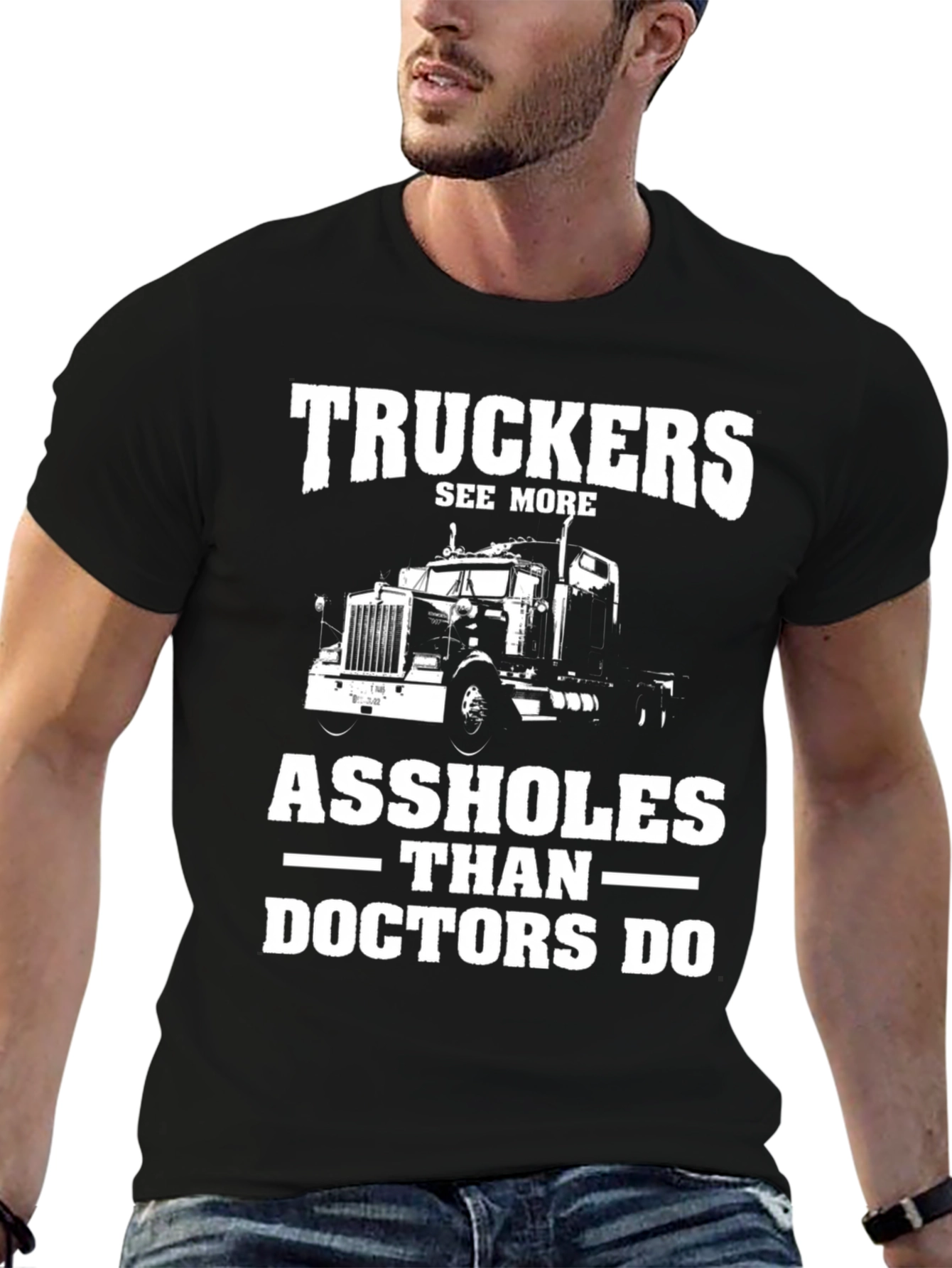 Truckers See More Graphic T-Shirt