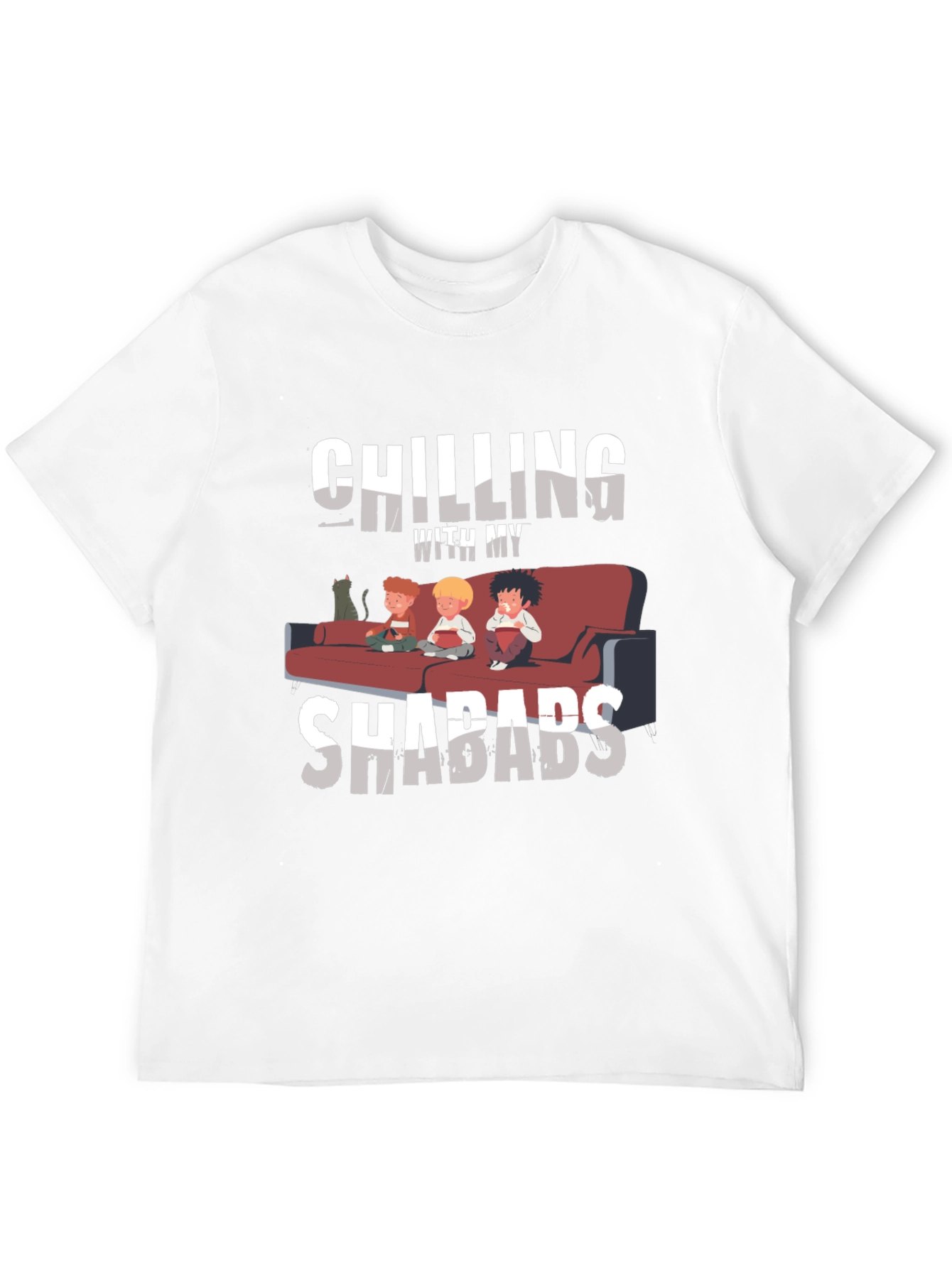 Chilling with My Shabads Graphic T-Shirt
