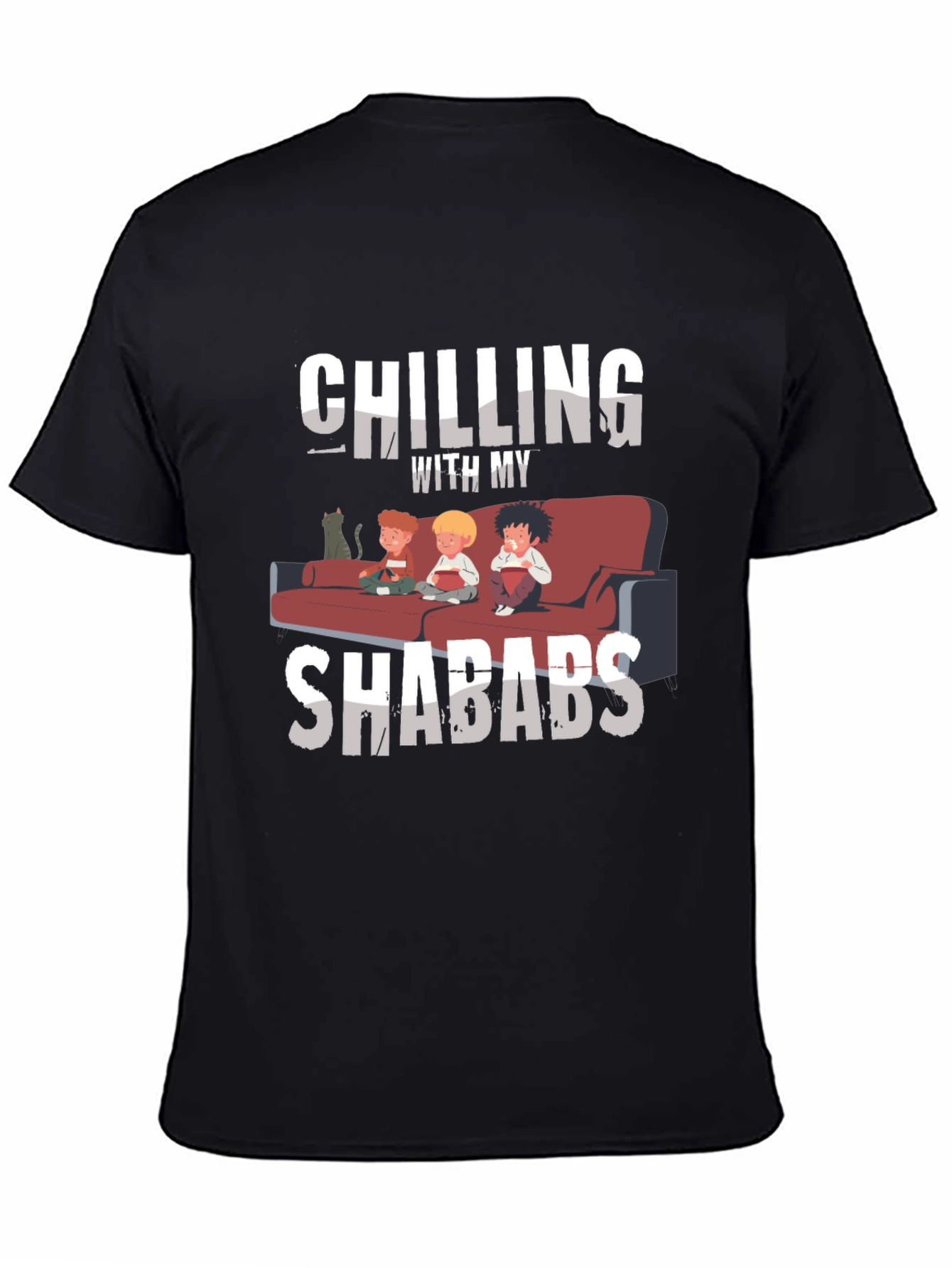 Chilling with My Shabads Graphic T-Shirt