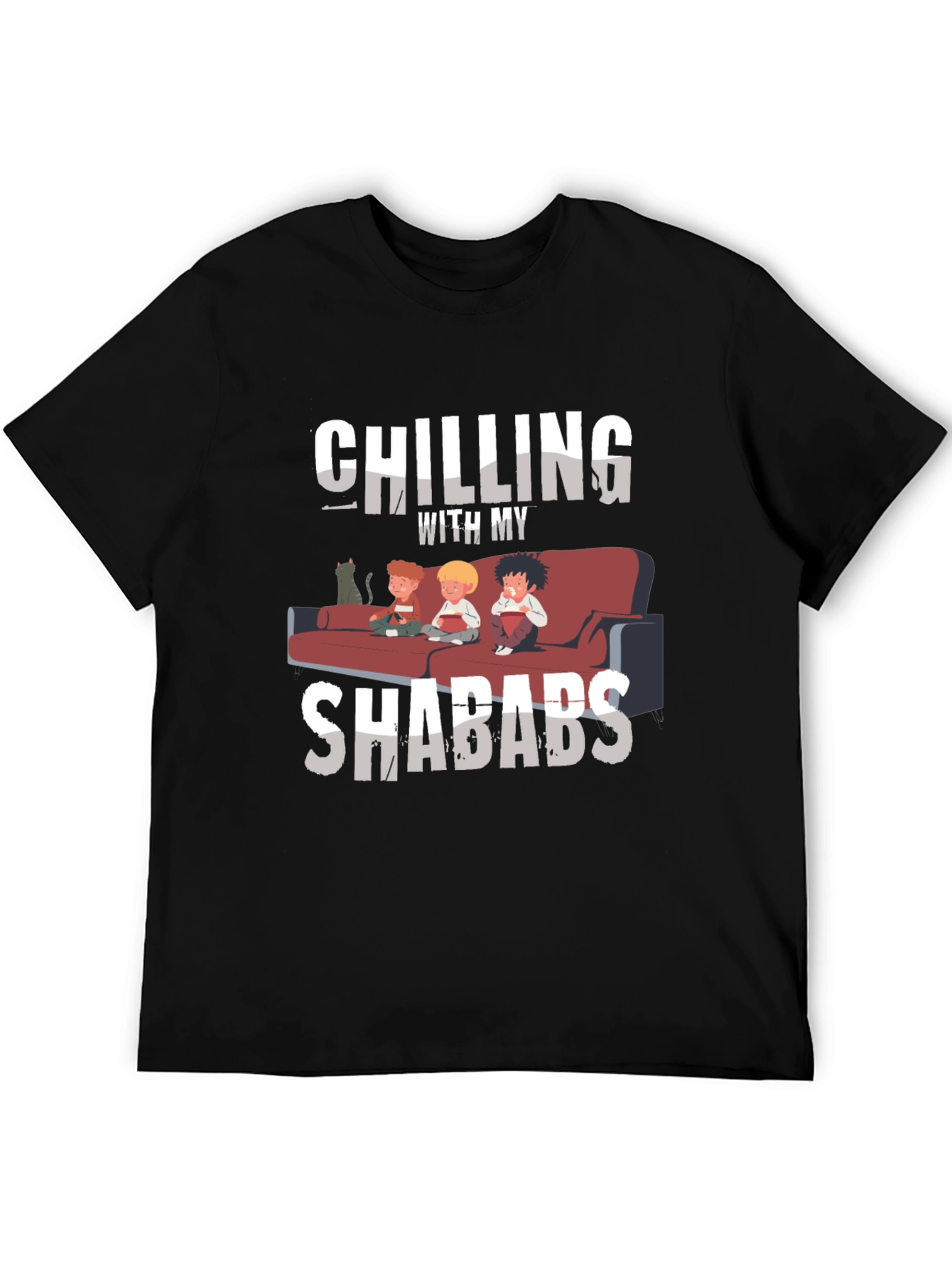 Chilling with My Shabads Graphic T-Shirt