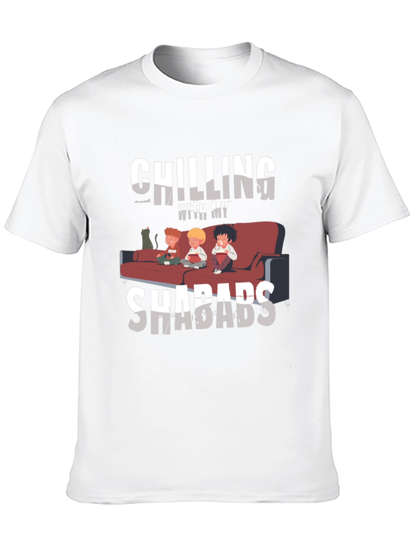 Chilling with My Shabads Graphic T-Shirt