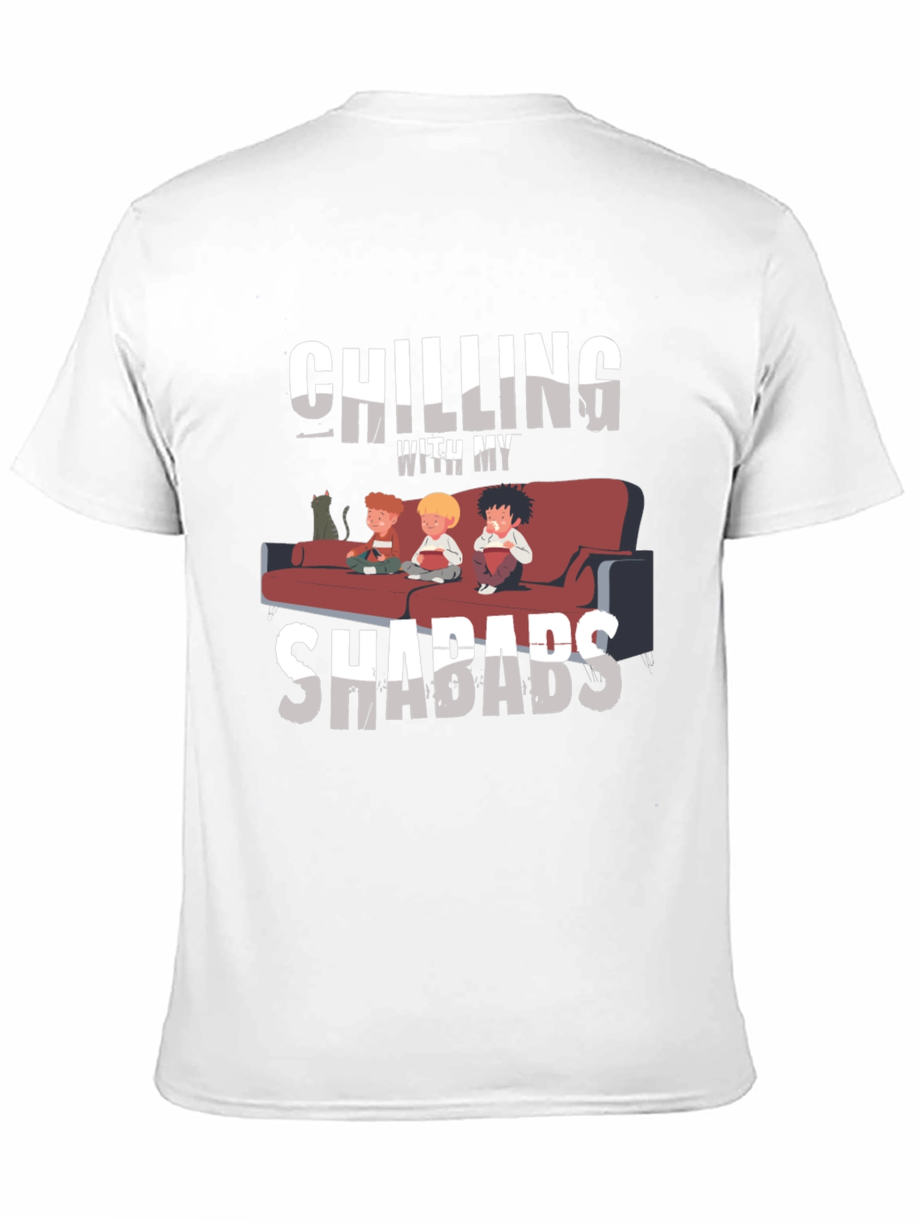 Chilling with My Shabads Graphic T-Shirt