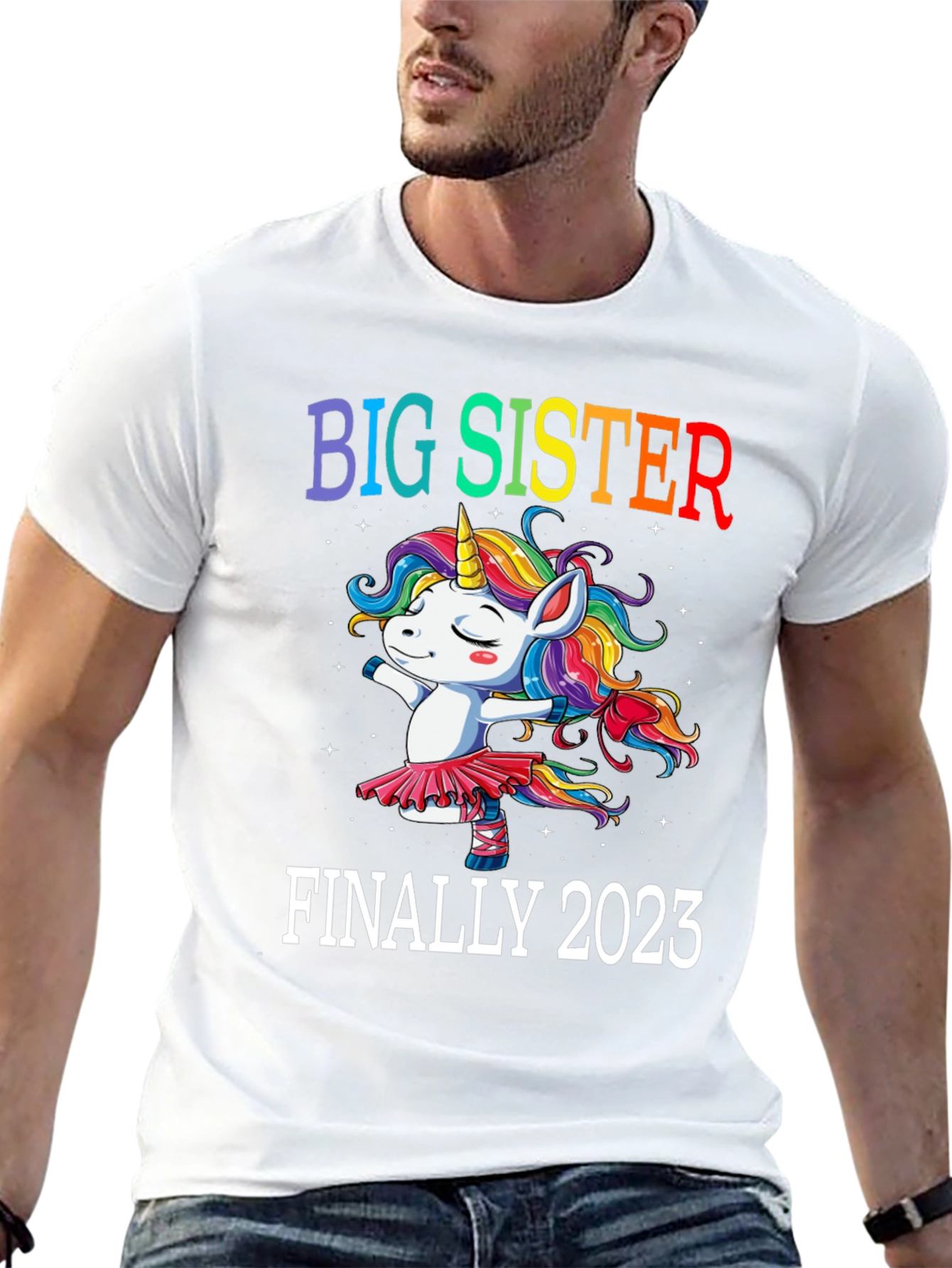 Big Sister Unicorn 2023 T-Shirt