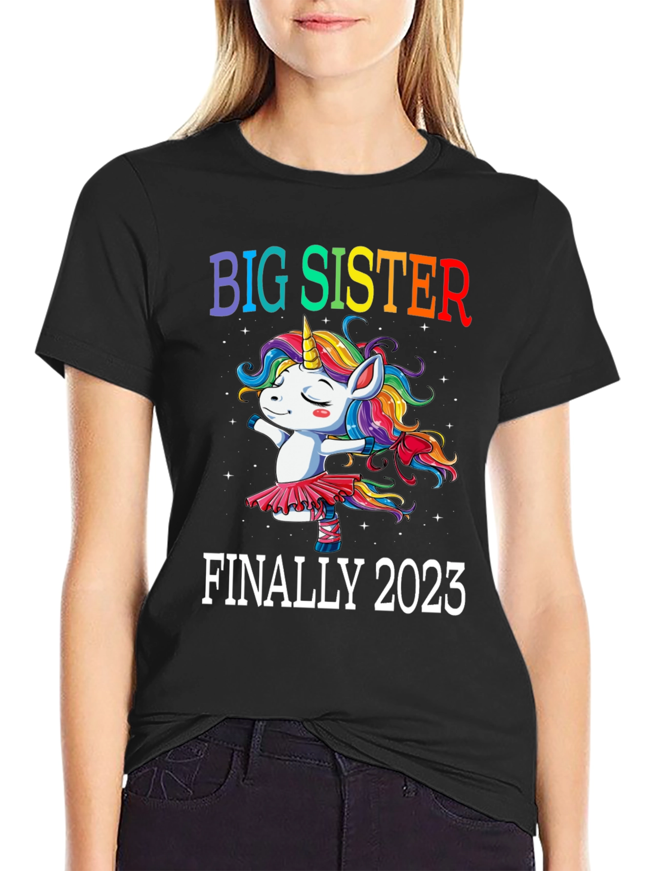 Big Sister Unicorn 2023 T-Shirt