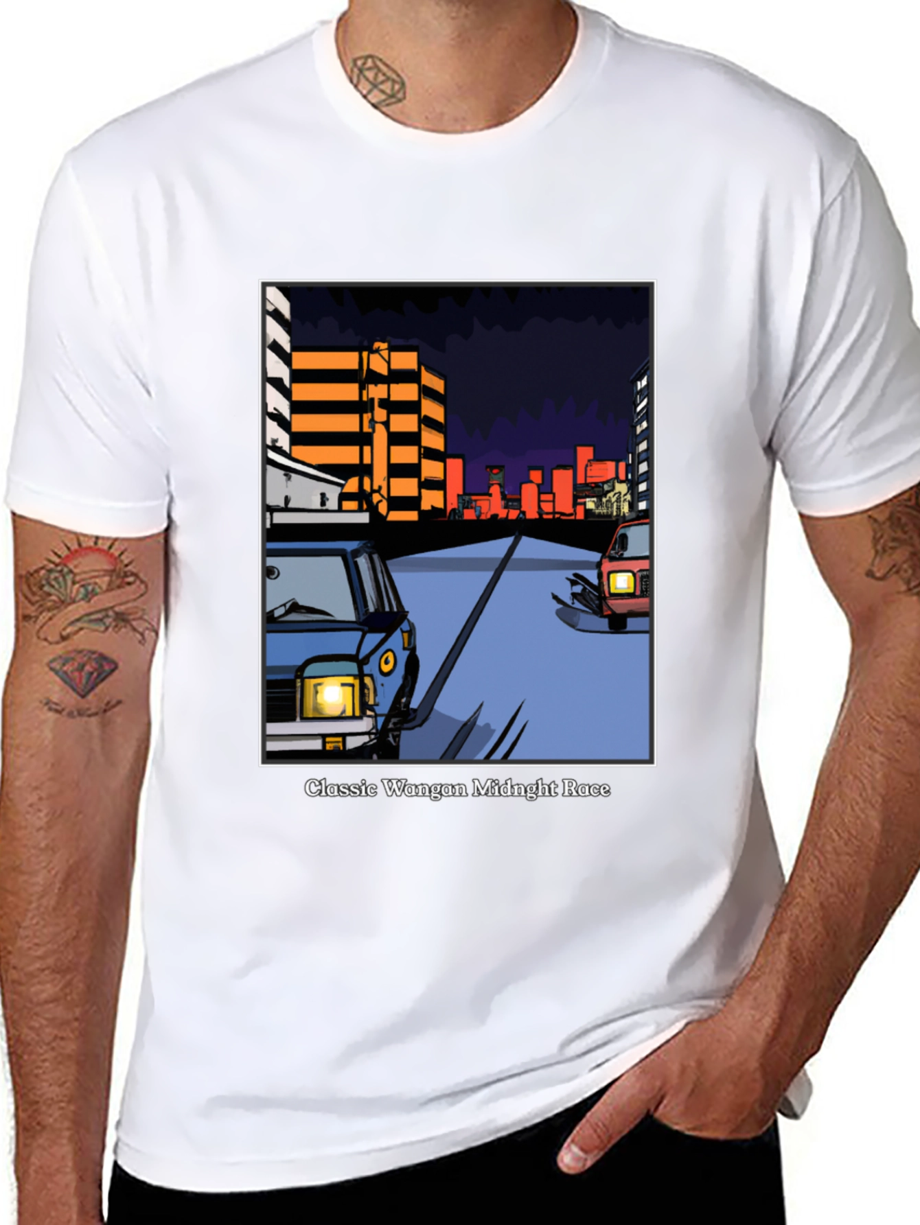 Classic Wangan Midnight Race T-Shirt