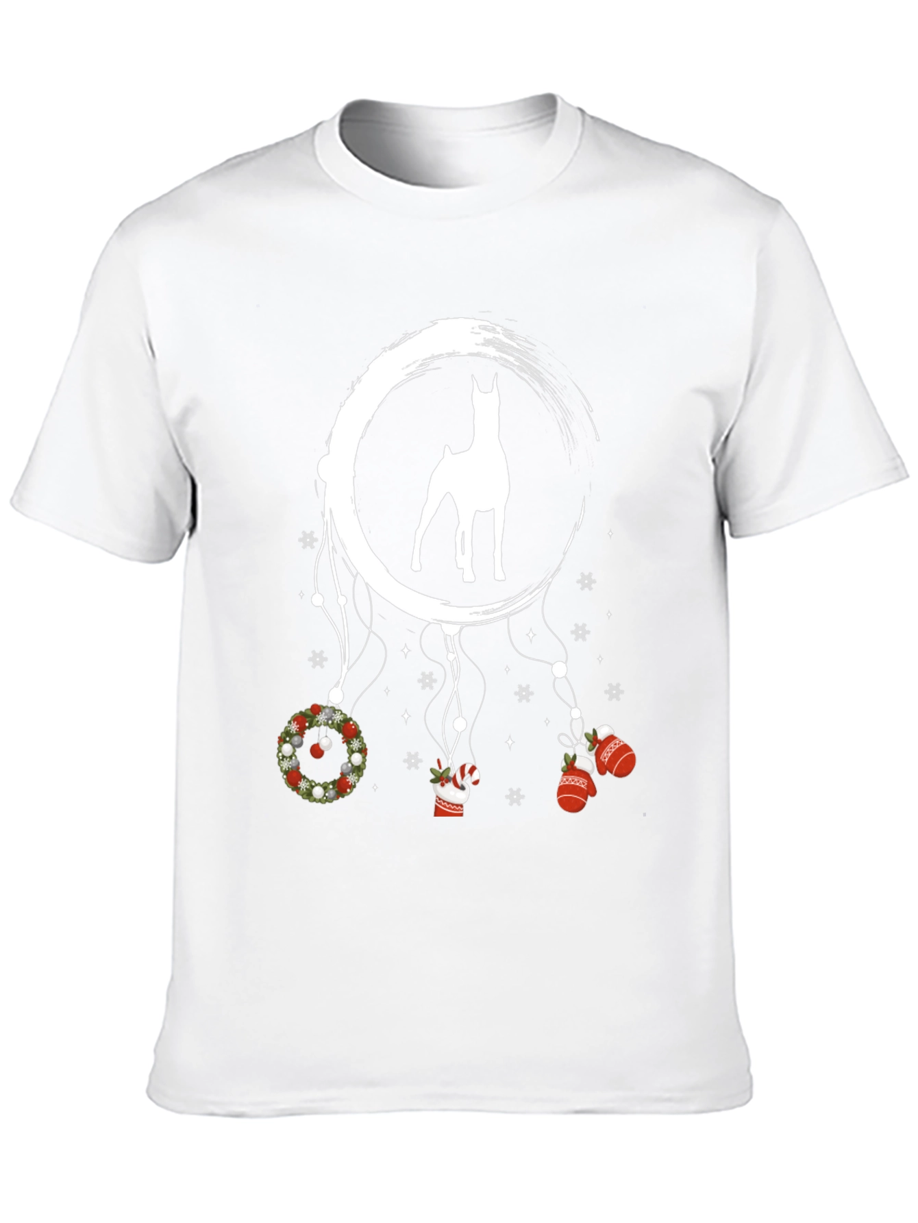 Doberman Christmas Dreamcatcher T-Shirt