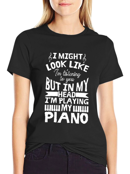 Piano Player T-Shirt - Musician Gift