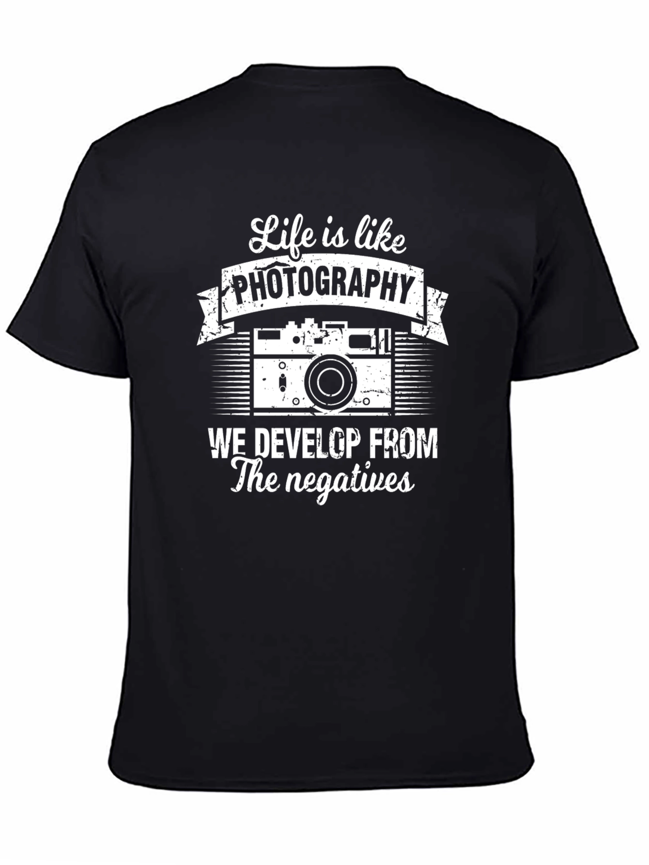 Photography Life T-Shirt: Develop From Negatives