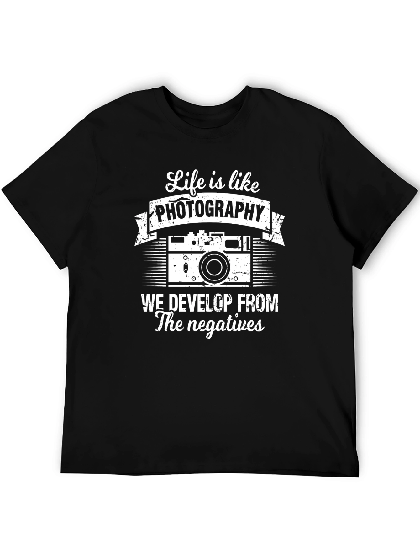 Photography Life T-Shirt: Develop From Negatives
