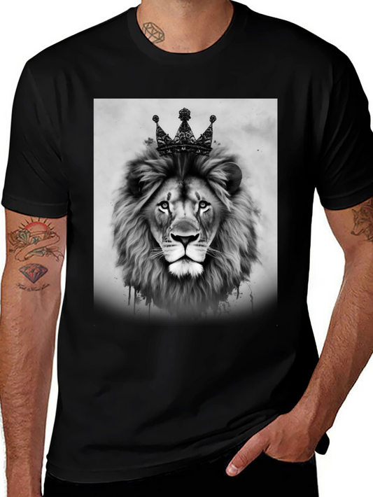 Lion King Graphic Tee - Black Unisex T-Shirt