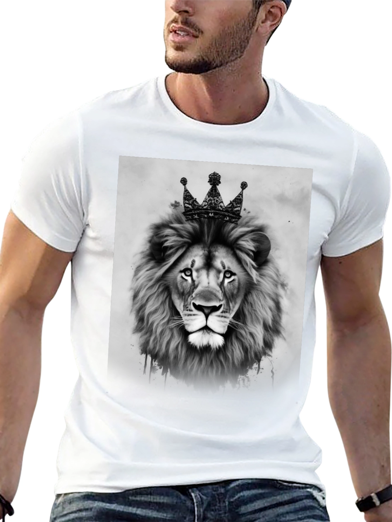 Lion King Graphic Tee - Black Unisex T-Shirt