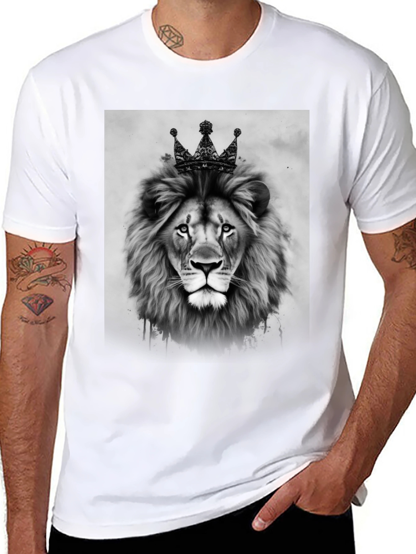 Lion King Graphic Tee - Black Unisex T-Shirt