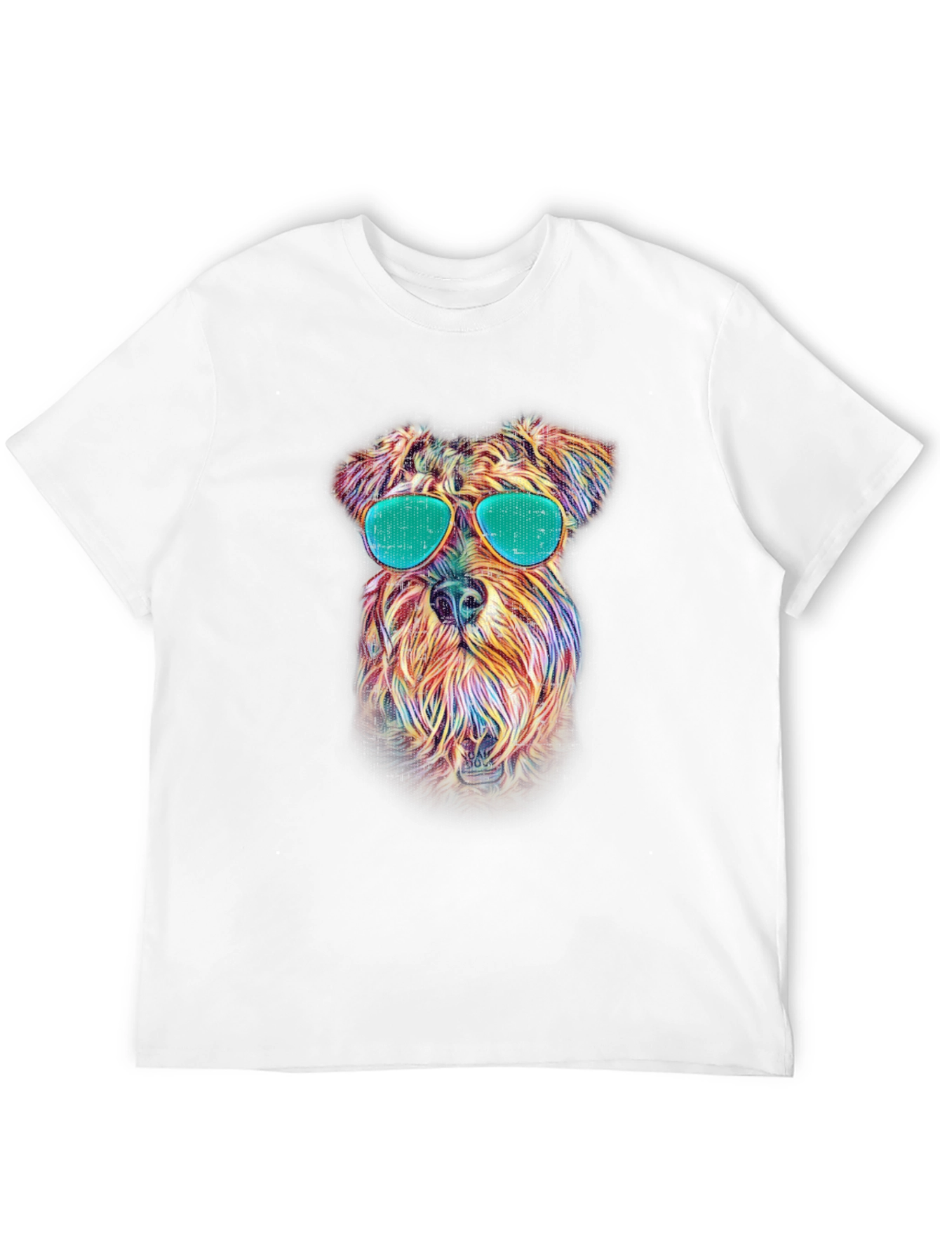 Cool Dog Sunglasses Graphic Tee