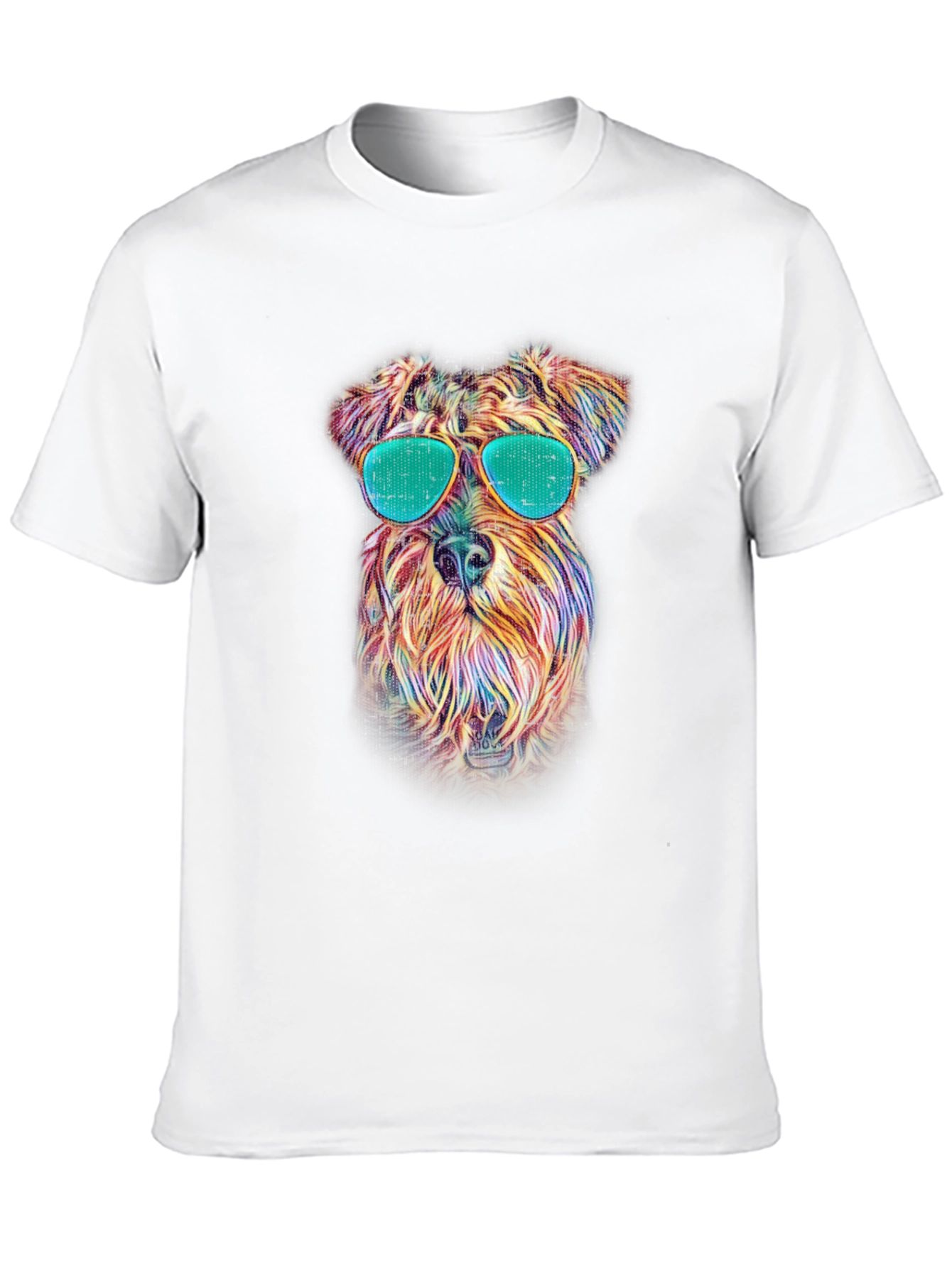 Cool Dog Sunglasses Graphic Tee