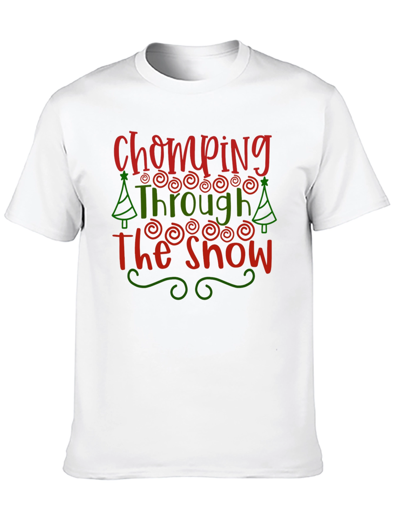 Chomping Through The Snow Christmas T-Shirt