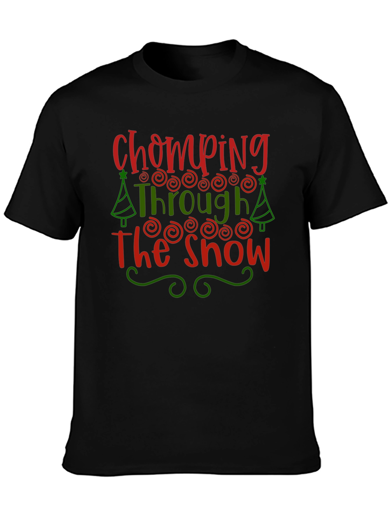 Chomping Through The Snow Christmas T-Shirt