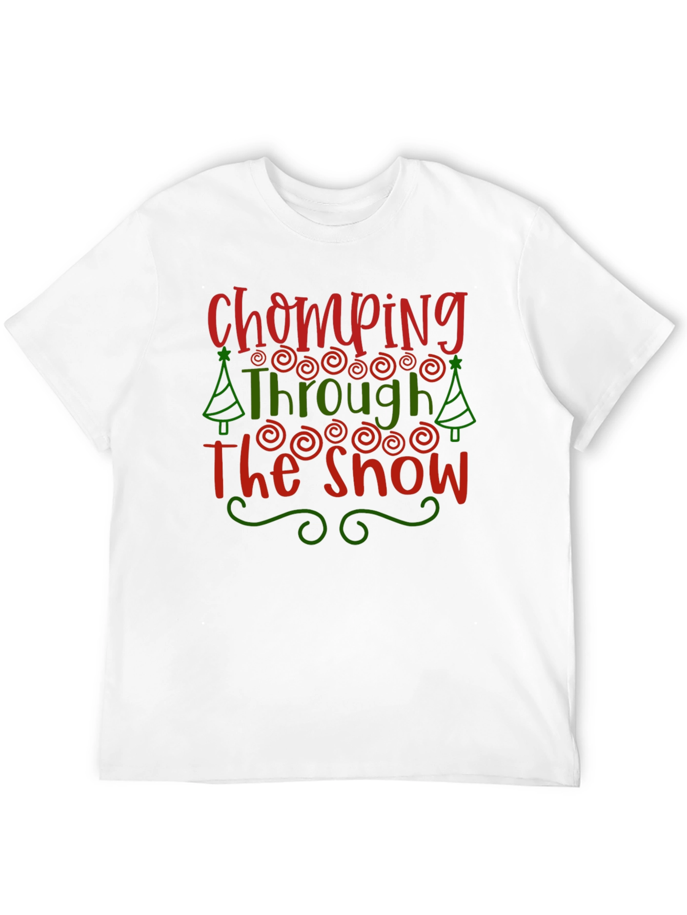 Chomping Through The Snow Christmas T-Shirt