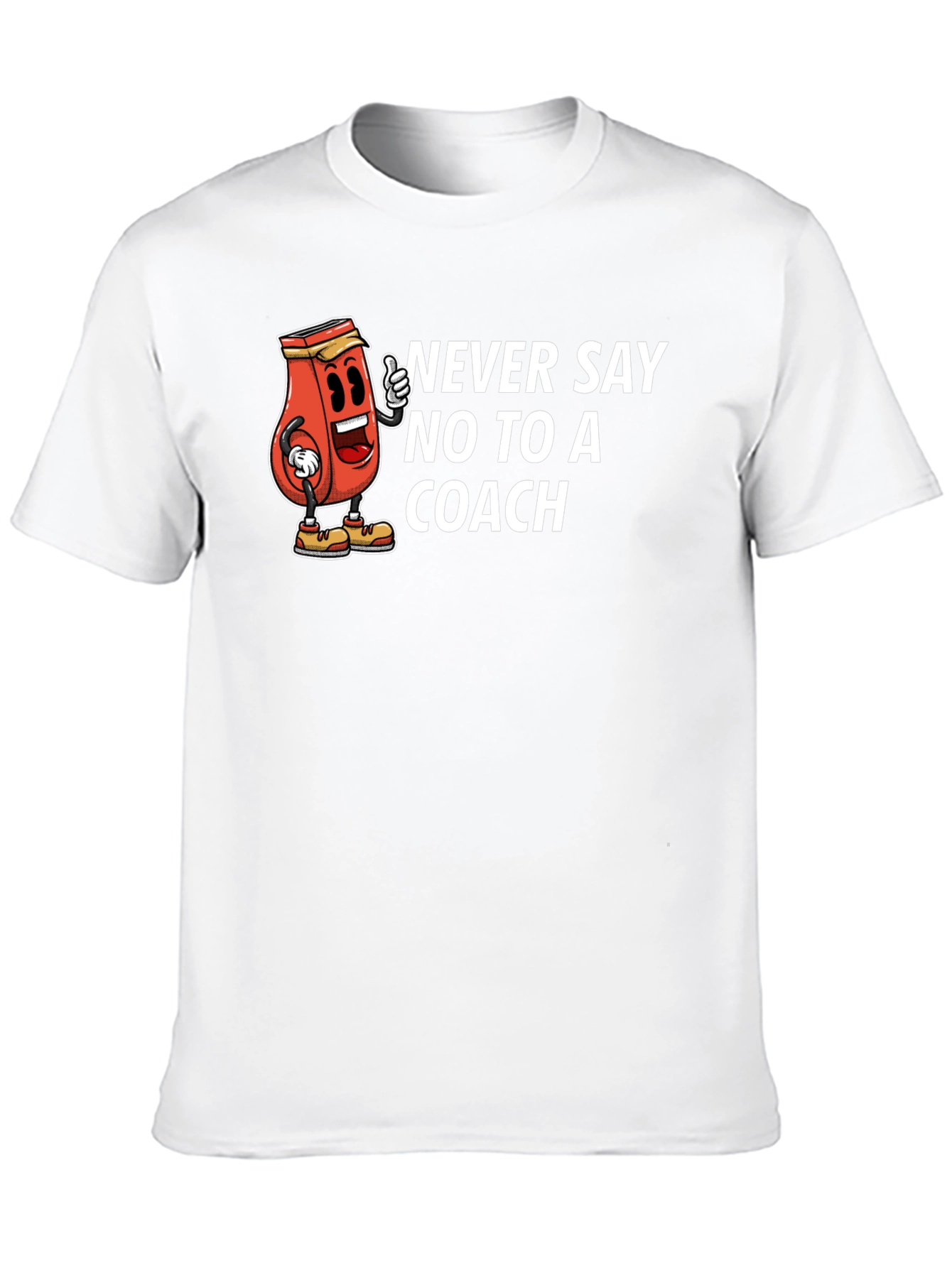 Never Say No to a Coach Graphic T-Shirt