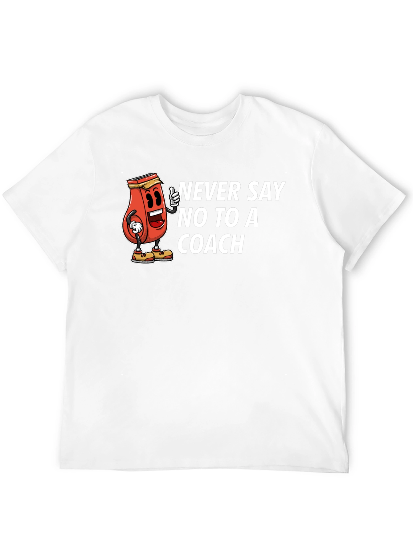 Never Say No to a Coach Graphic T-Shirt