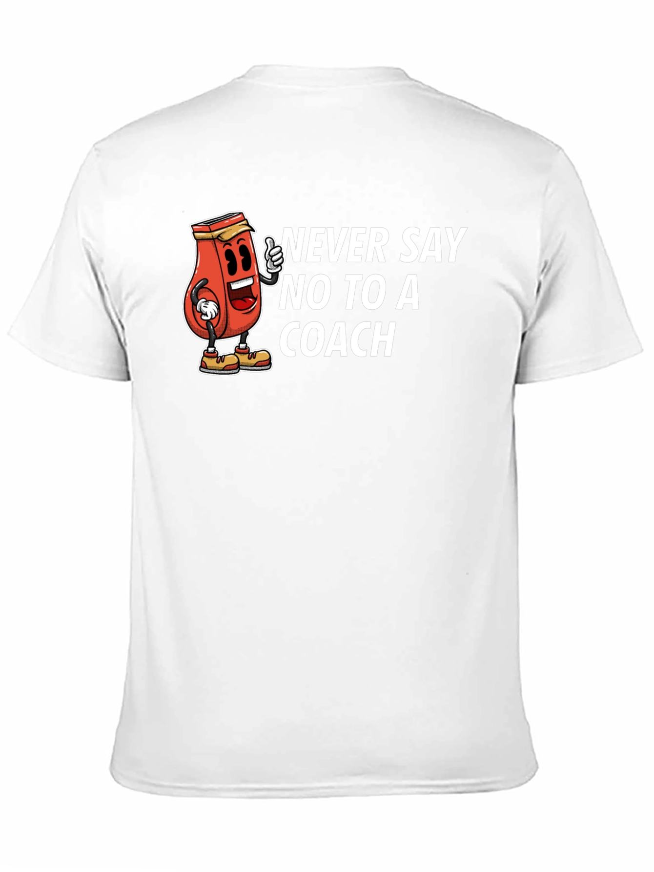 Never Say No to a Coach Graphic T-Shirt