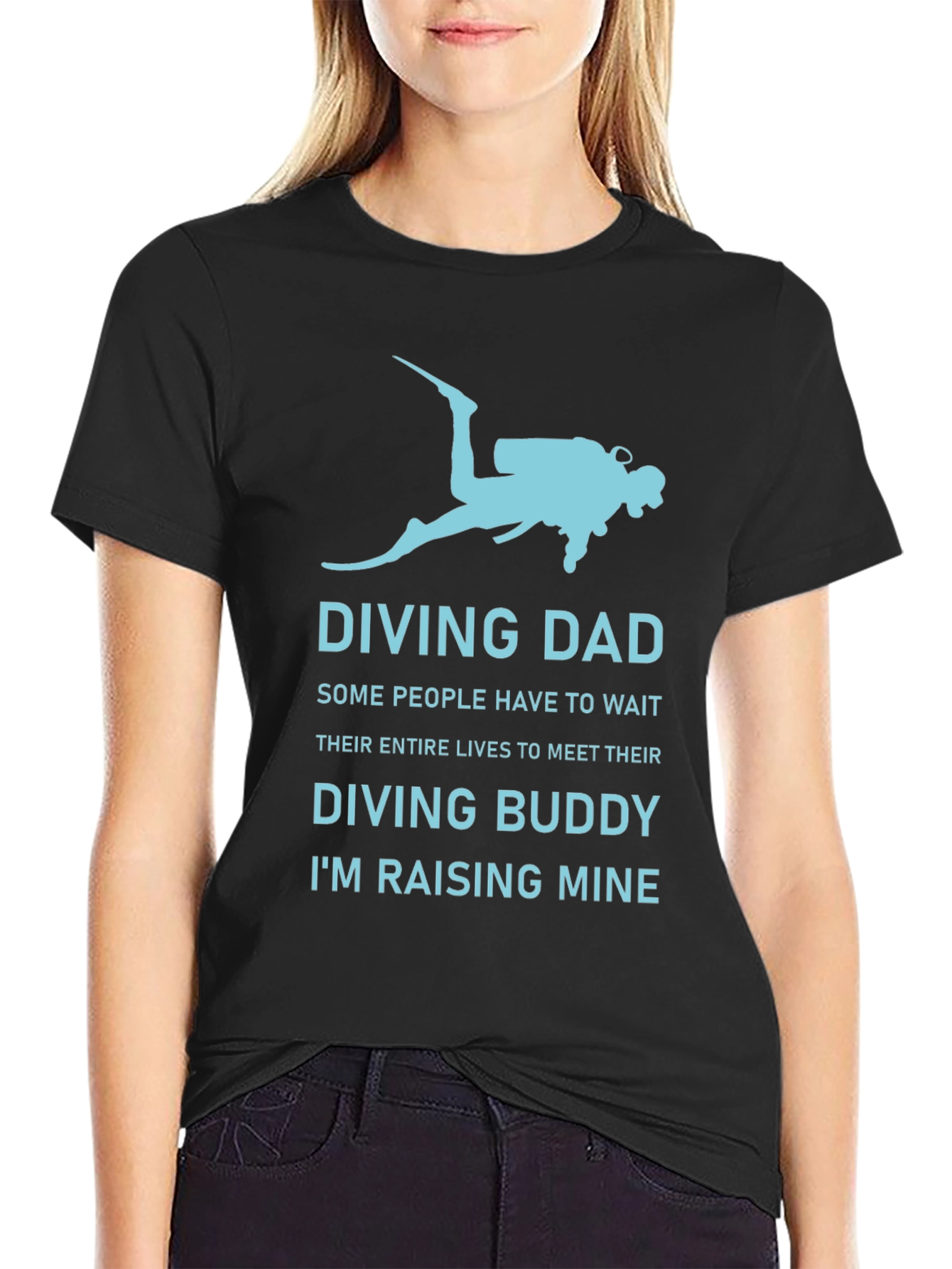Diving Dad T-Shirt - Scuba Diver Buddy Tee