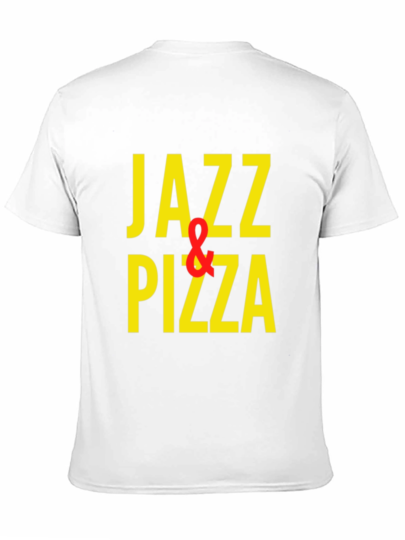 Jazz & Pizza Graphic T-Shirt