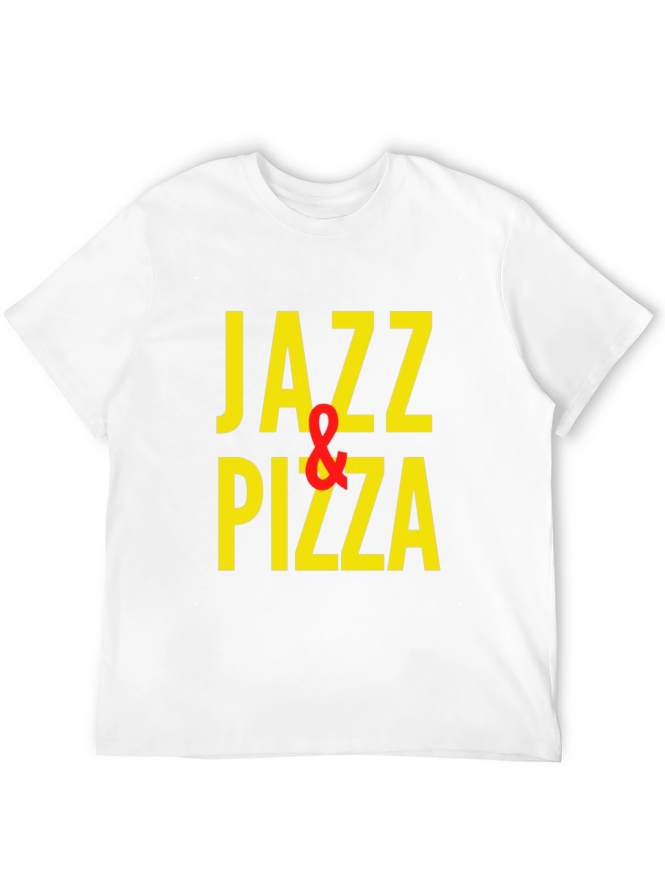 Jazz & Pizza Graphic T-Shirt