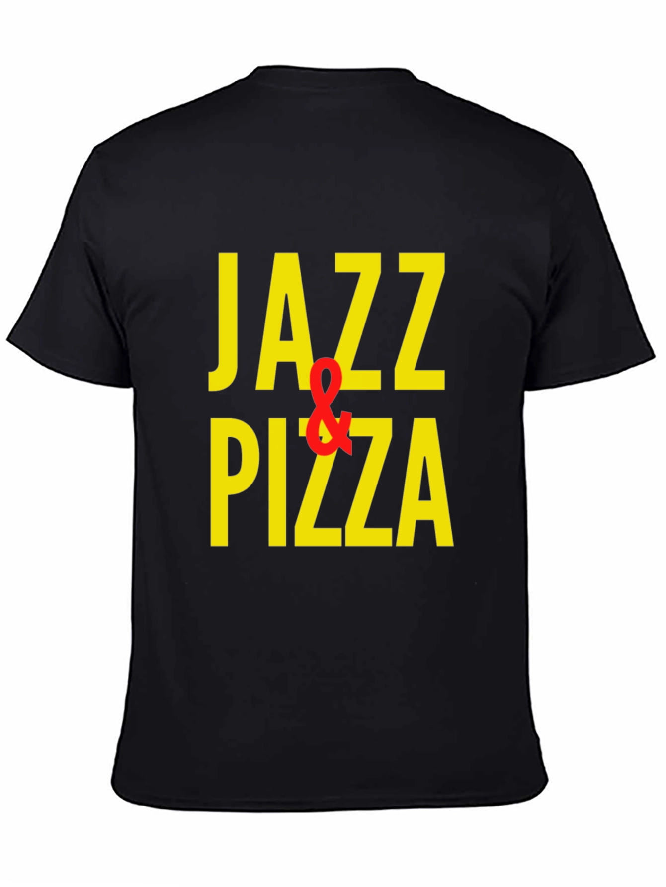 Jazz & Pizza Graphic T-Shirt
