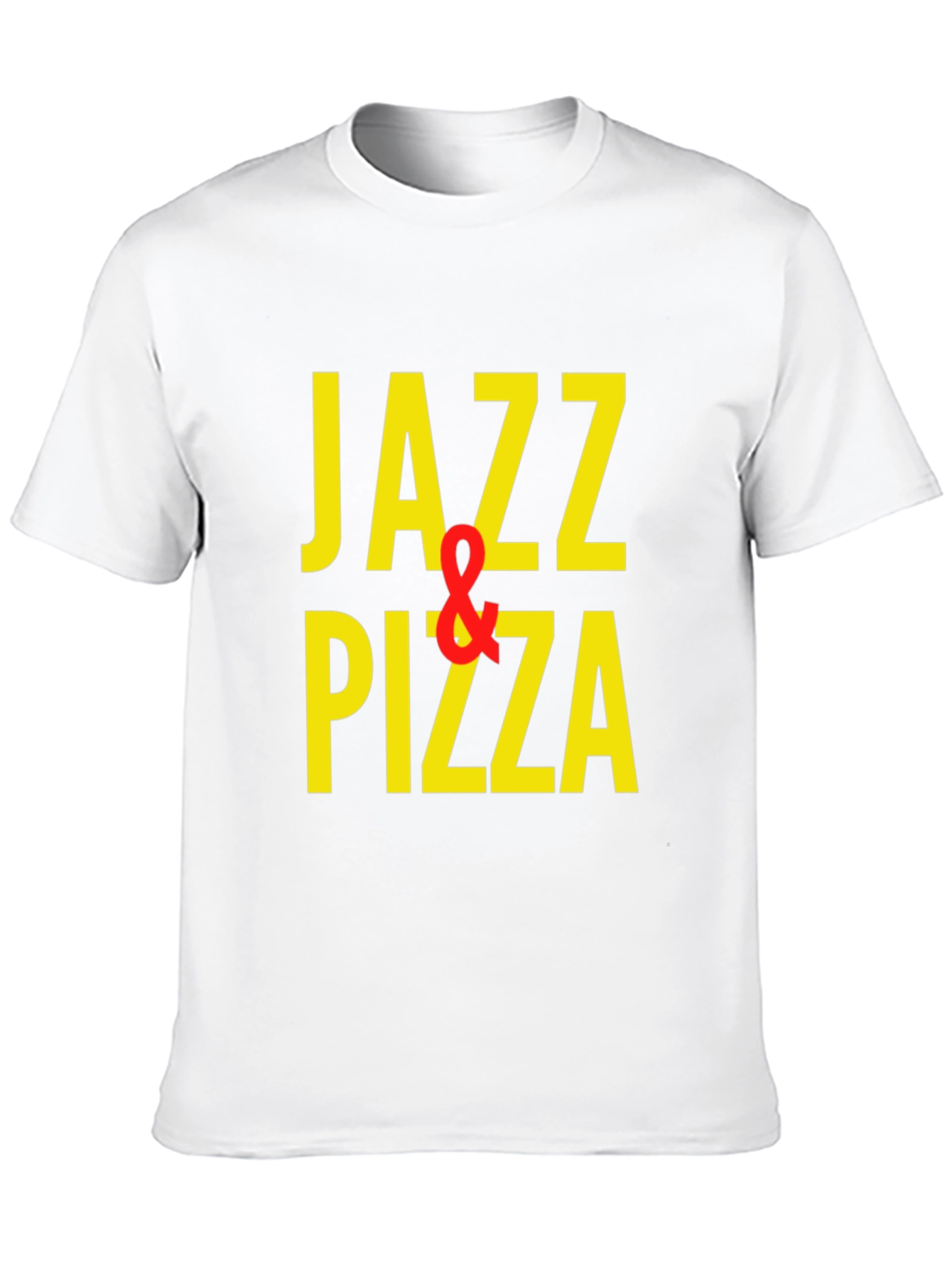 Jazz & Pizza Graphic T-Shirt