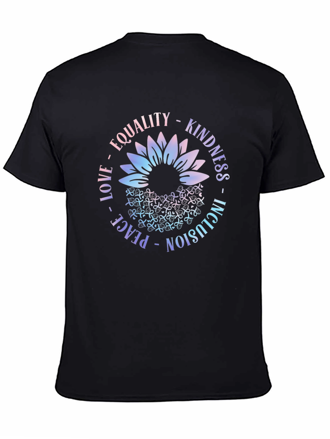 Inclusion Flower Graphic Tee - Equality Kindness Love