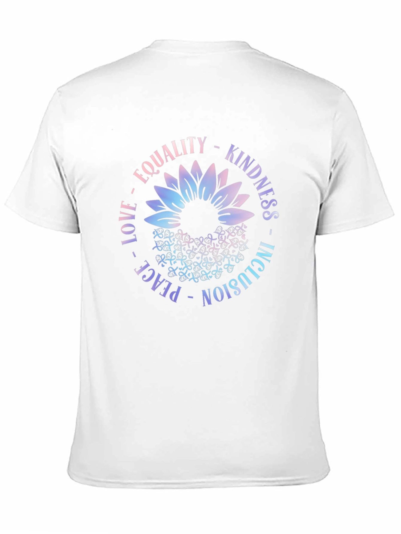 Inclusion Flower Graphic Tee - Equality Kindness Love