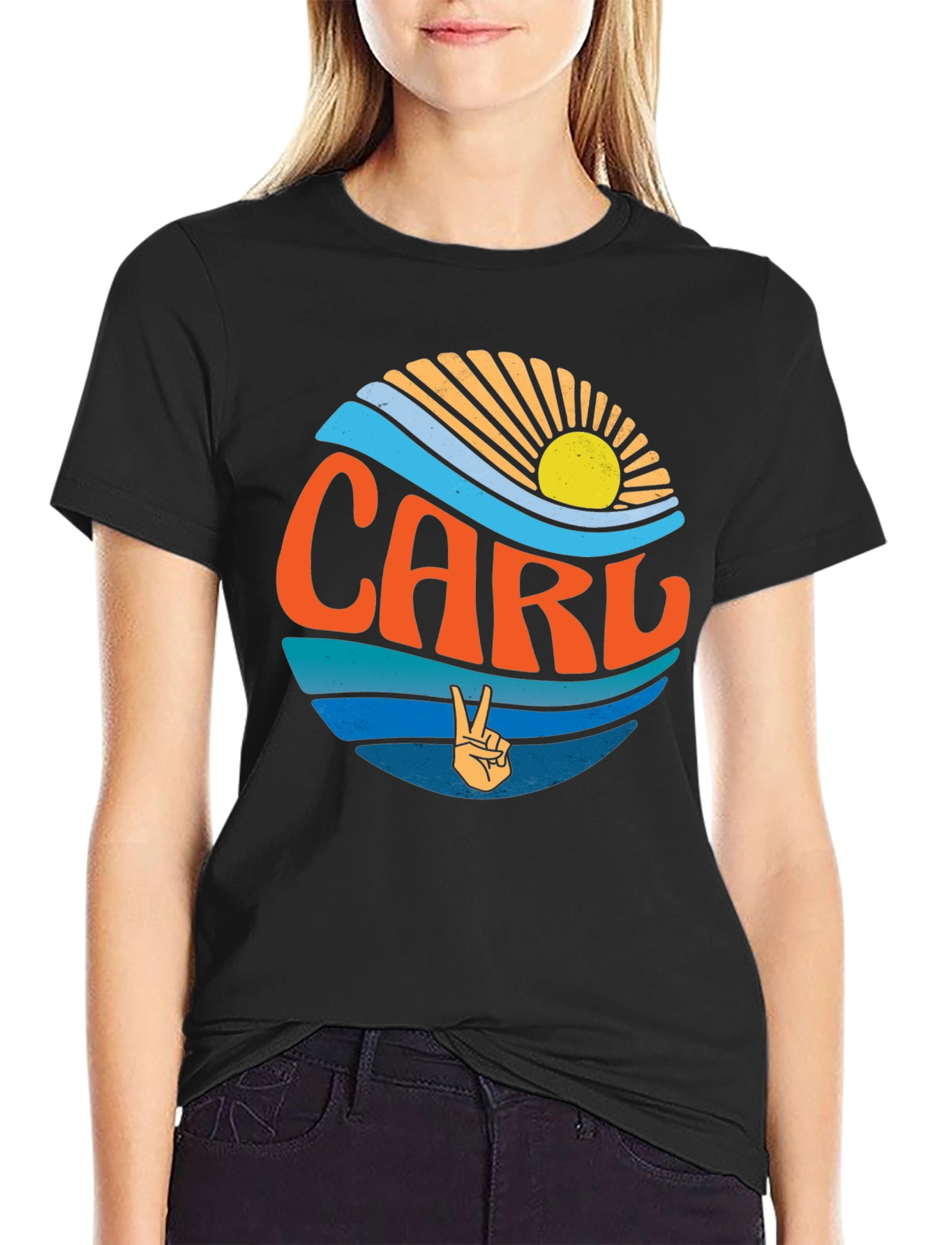 Carl Retro Wave T-Shirt