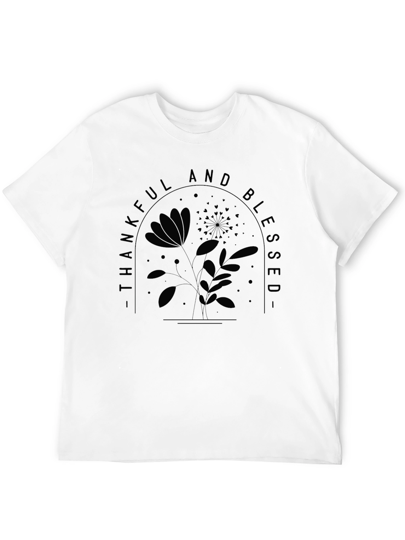 Thankful and Blessed Graphic Tee