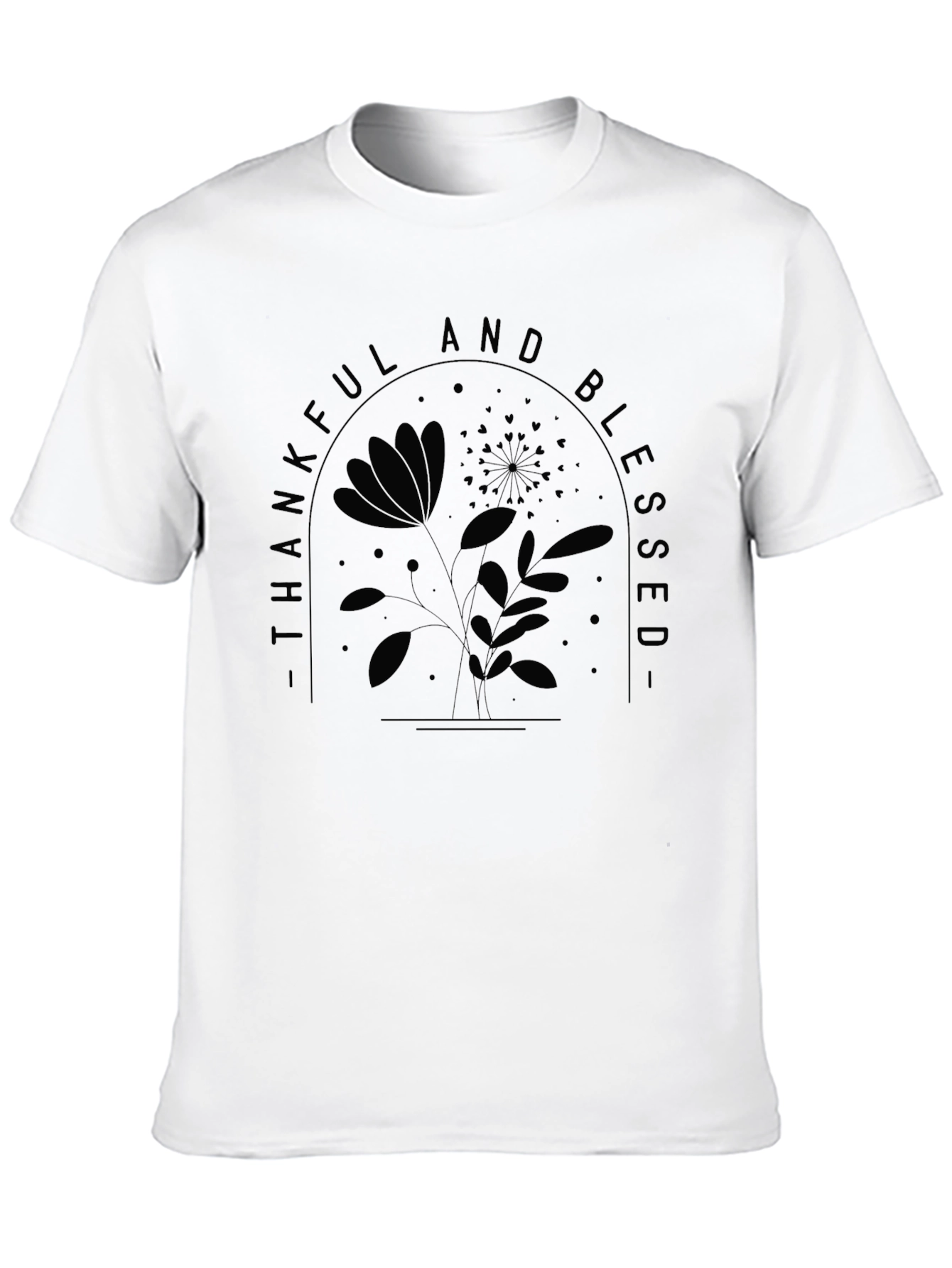 Thankful and Blessed Graphic Tee