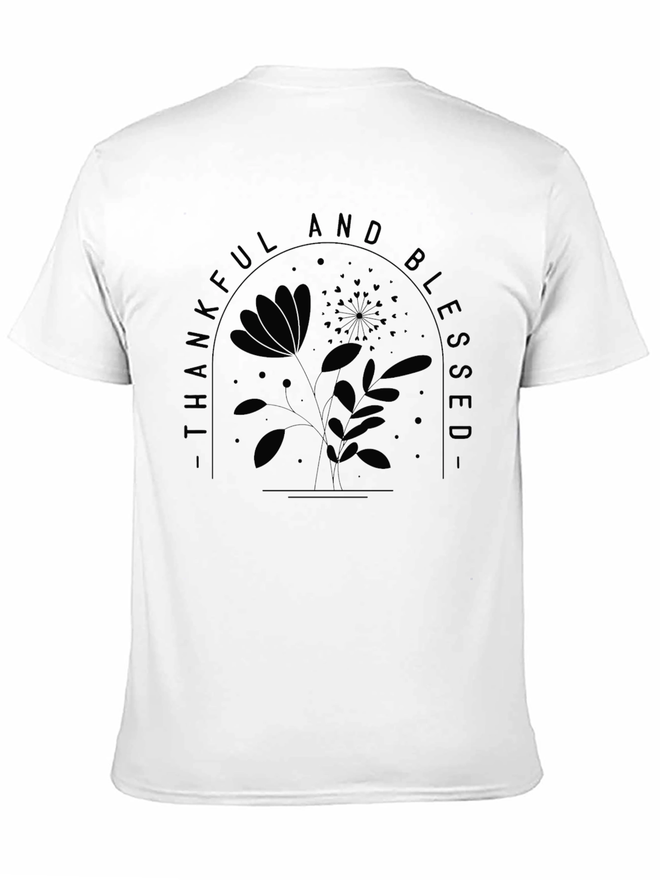 Thankful and Blessed Graphic Tee