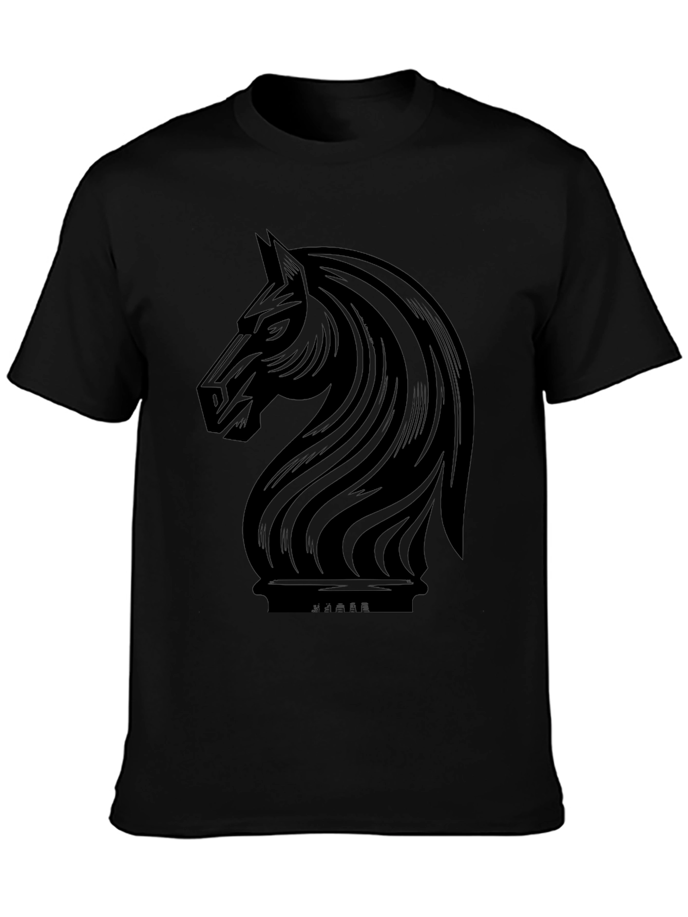 Chess Knight Graphic T-Shirt