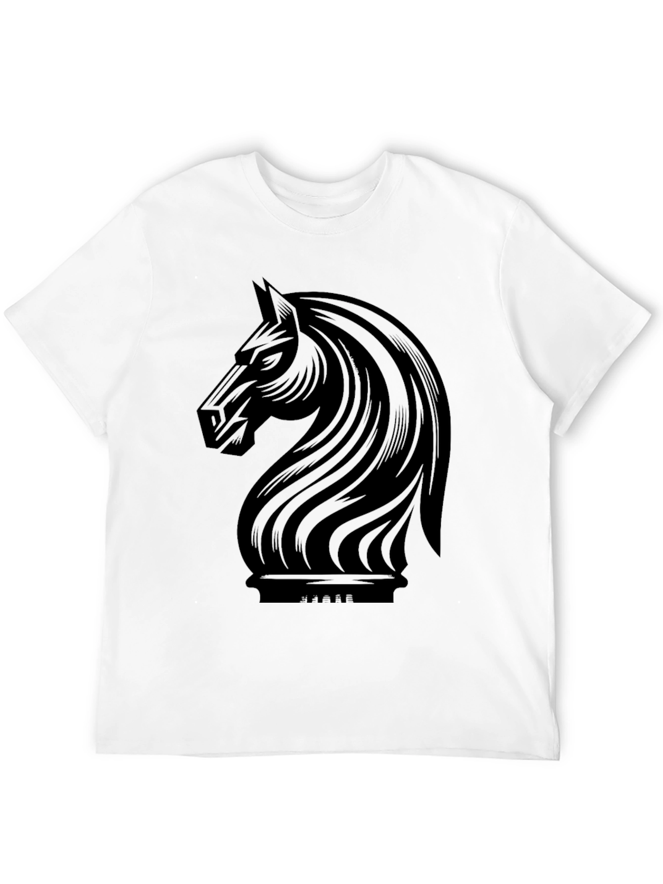 Chess Knight Graphic T-Shirt
