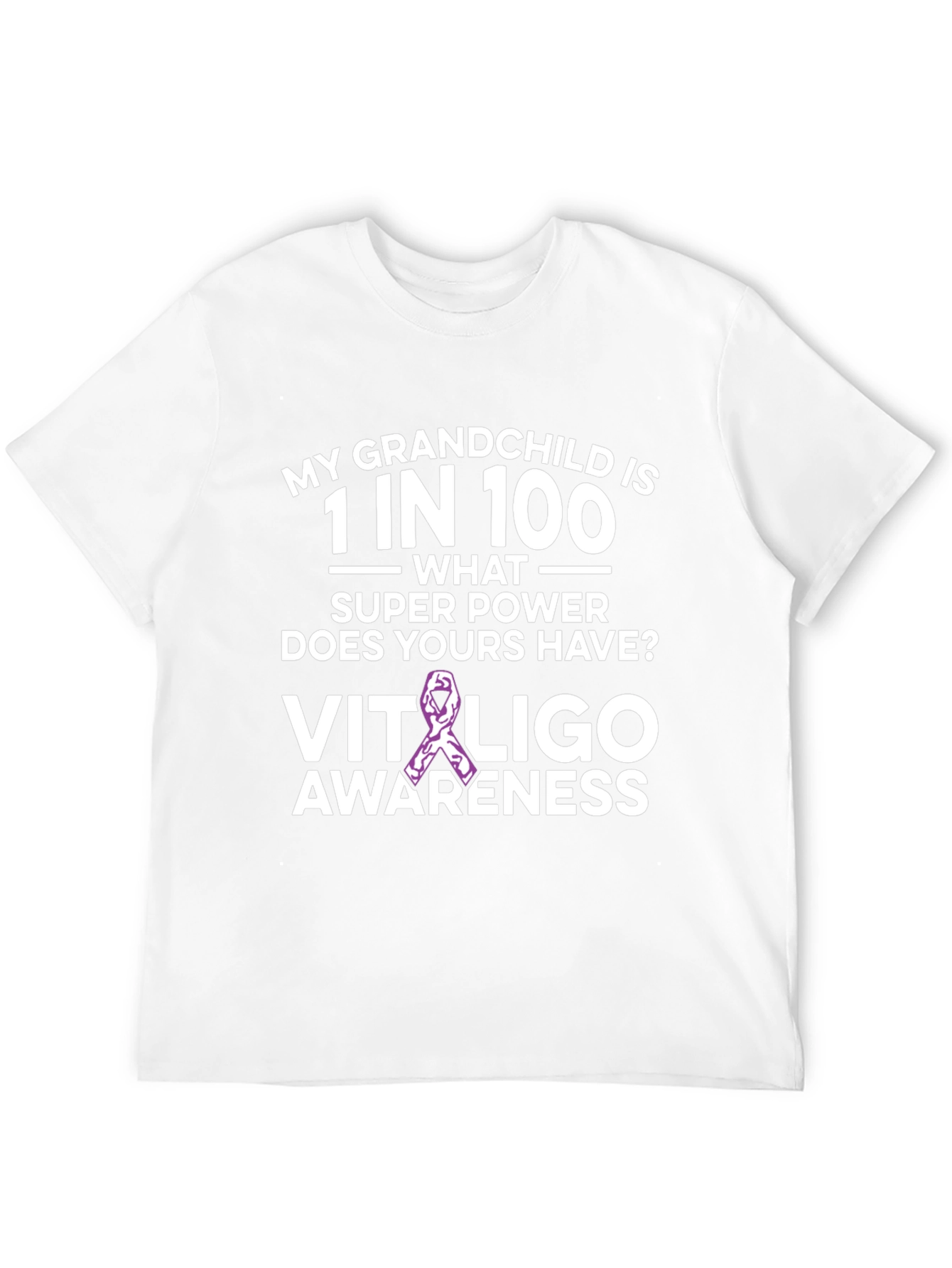 Vitiligo Awareness T-Shirt: Grandchild Support