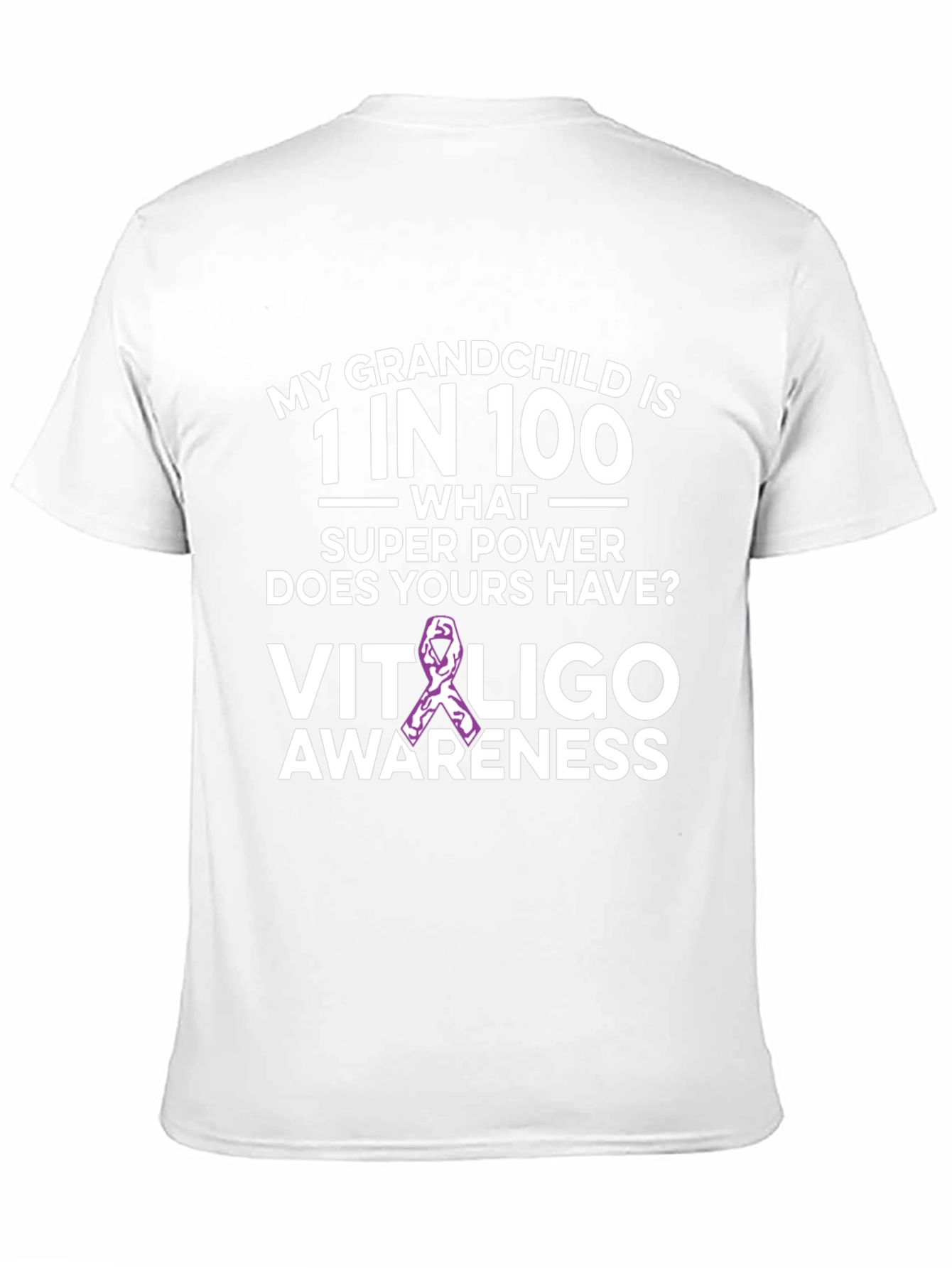 Vitiligo Awareness T-Shirt: Grandchild Support