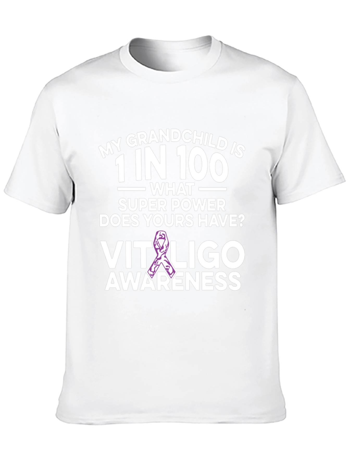 Vitiligo Awareness T-Shirt: Grandchild Support