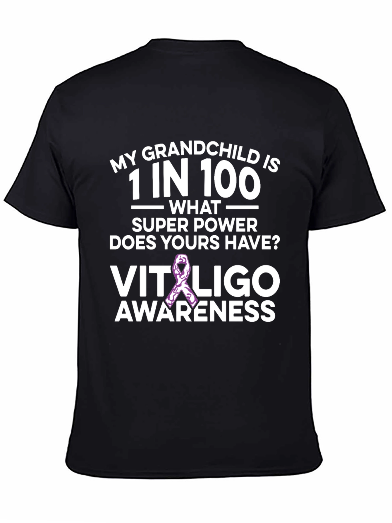 Vitiligo Awareness T-Shirt: Grandchild Support