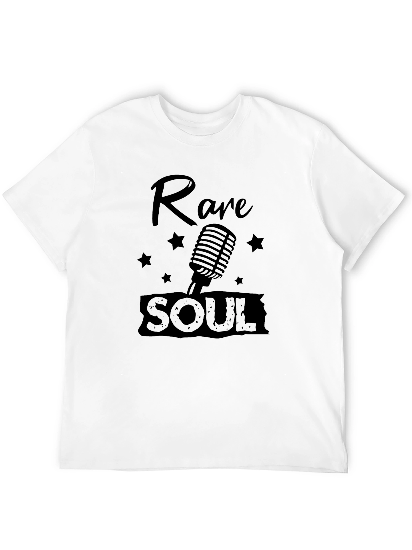 Rare Soul Graphic Black T-Shirt