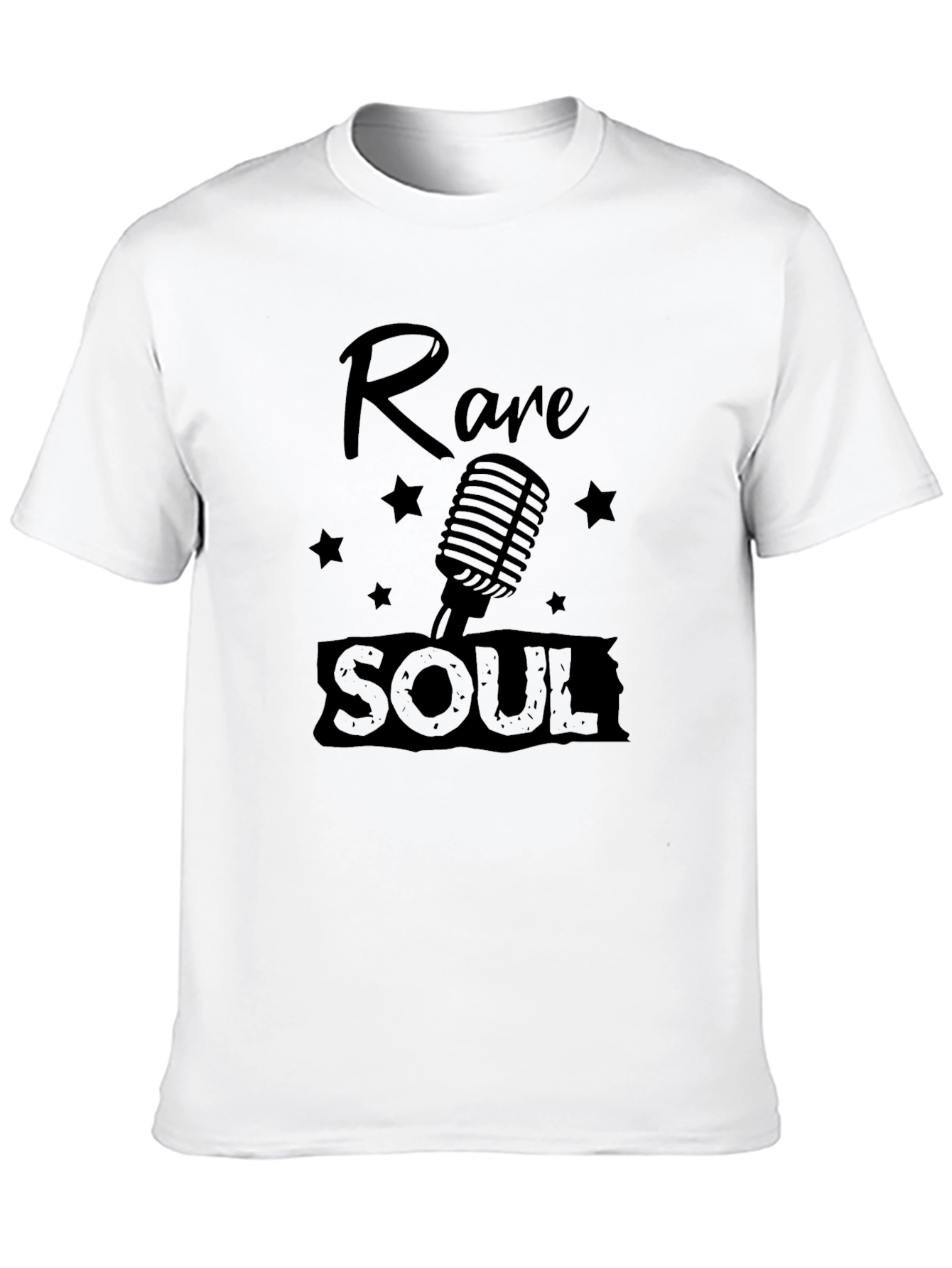 Rare Soul Graphic Black T-Shirt