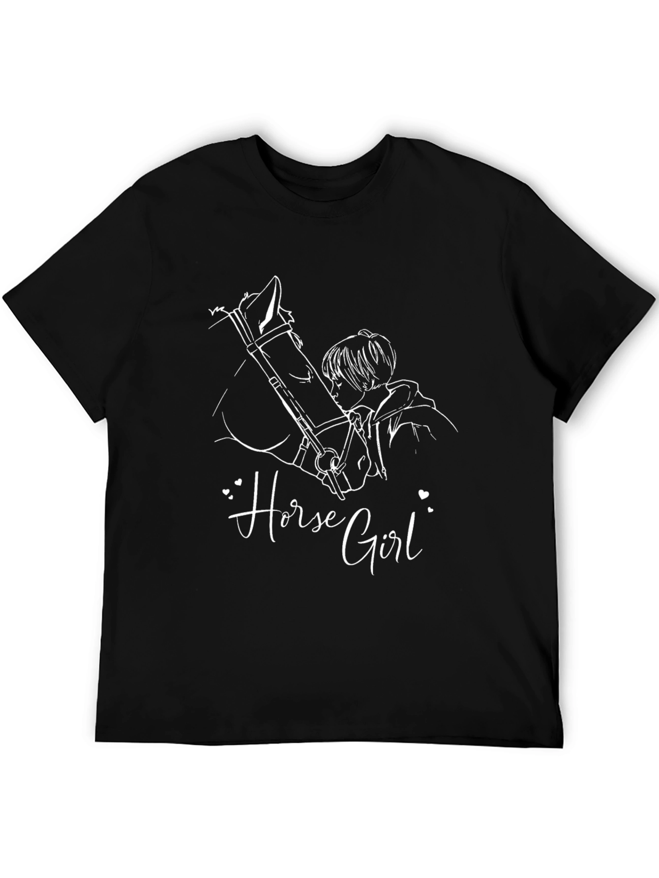 Horse Girl T-Shirt - Equestrian Lover Tee
