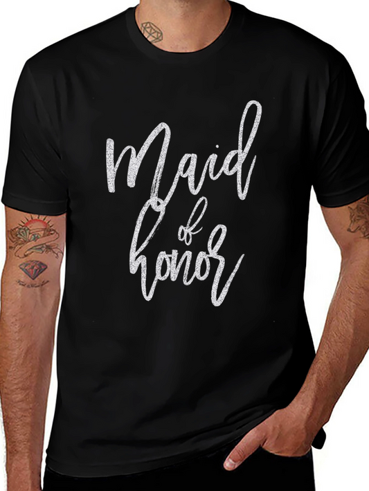 Maid of Honor Wedding T-Shirt